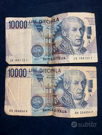 Lotto 5 Banconote Lire Italiane