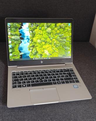 HP Elitebook 840 G5, i5 di 8°,8gb,256gb, Full hd