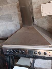Cucina a gas e cappa