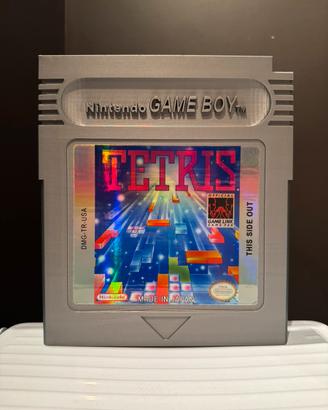 Quadro Stampa 3D Cartuccia Tetris Game Boy