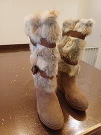 Stivali neve con pelo numero 36