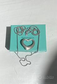 Collana  Cuore Aperto Tiffany & Co. Argento 925