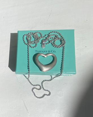 Collana  Cuore Aperto Tiffany & Co. Argento 925