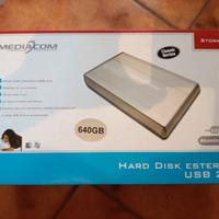 Hard Disk Esterno 640GB