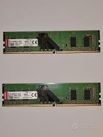 Ram 8GB DDR4 (4GB+4GB)  2400Mhz Kingston