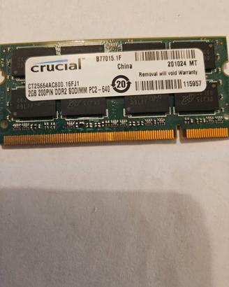 2GB DDR2 SO-DIMM PC2 6400