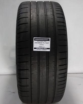1 PNEUMATICO USATO 285/40R20 104Y P ZERO PIRELLI G
