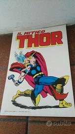 Poster Il Mitico Thor N.1 Corno  Su Cartoncino