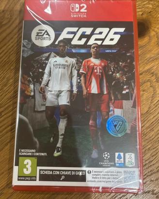 Fc26 scheda fisica per Nintendo Switch 2