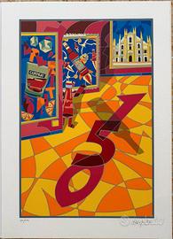 Poster vintage NESPOLO UGO MILANO '150' 130/150