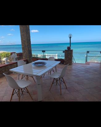 Sfondo blu Trabia Villa sul mare