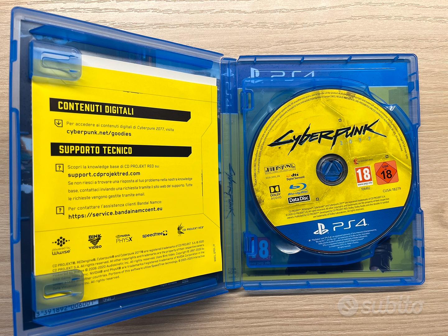 CYBERPUNK 2077 PS4 / PS5 - Console e Videogiochi In vendita a Padova