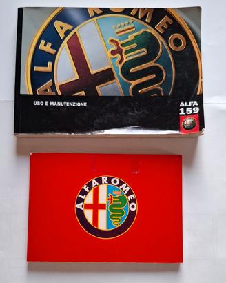 2 LIBRETTI ALFA ROMEO 159 E ALFA ROMEO AUTOMOBILIA