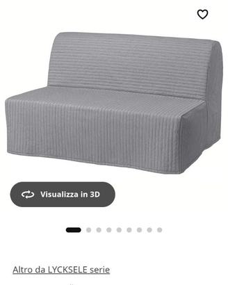 Divano letto  due posti, una piazza e mezza