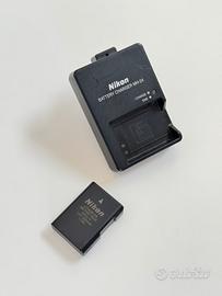 Caricabatterie e batteria Nikon MH-24 EN-EL14