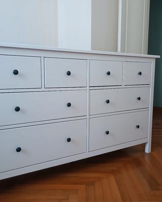 Hemnes - Cassettiera con 8 cassetti 