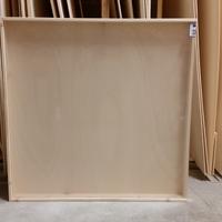 Scatola in legno di abete e plexiglass