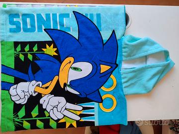accappatoio /asciugamano bambini sonic