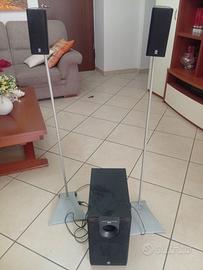 Impianto completo dolby digital 5.1 sub attivo