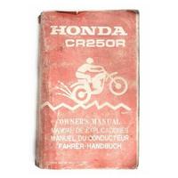 Manuale Honda CR 250 R del 1983