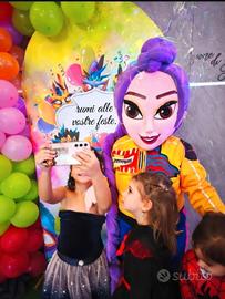 mascotte Rumi per feste 