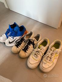 Scarpe da hinnastica Nike Adidas