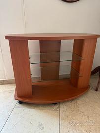 Porta tv con rotelle