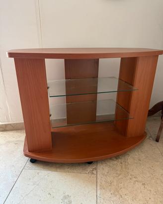 Porta tv con rotelle