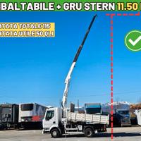 RENAULT MIDLUM 180 Ribaltabile Con Gru Stern