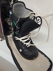 Scarponi burton snowboard