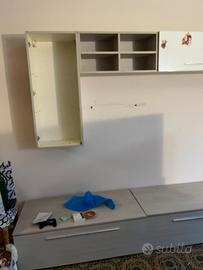 Parete attrezzata da soggiorno