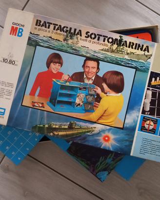 Battaglia Sottomarina Editrice Giochi (EG)-Vintage