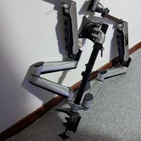 Supporto scrivania 3 monitor fino a 32'