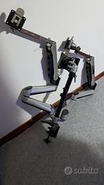 Supporto scrivania 3 monitor fino a 32'