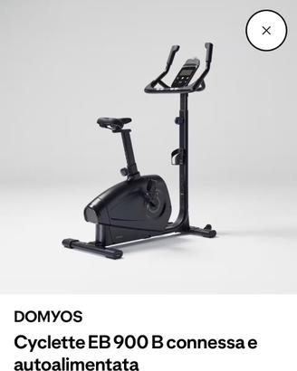Domyos  cyclette  EB 900 NUOVA