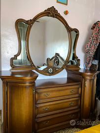 Camera matrimoniale in legno puro