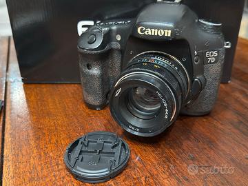 Canon 7d  e Helios 44 - 2 con adattatore EF M42