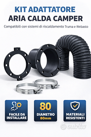 ADATTATORE ARIA CALDA CAMPER – UNIVERSALE