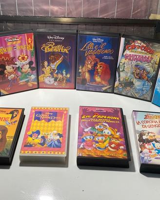Vhs disney e cartoni animati vari