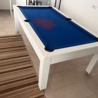 Tavolo da biliando da sistemare