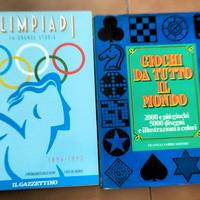 2 Volumi temi: Olimpiadi e tutti i giochi.