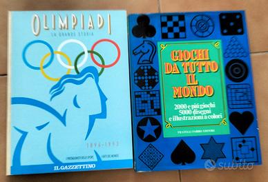 2 Volumi temi: Olimpiadi e tutti i giochi.
