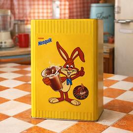 Scatola di latta Nesquik da collezione 