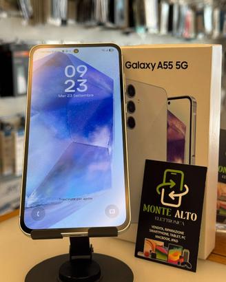 SAMSUNG GALAXY A55 5G 8/128GB ICE BLUE IN GARANZIA