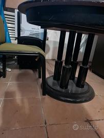 Tavolo rotondo e 4 sedie