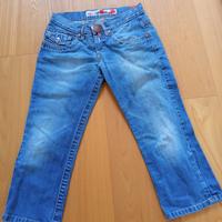 Jeans take two 3/4 ragazza taglia 27