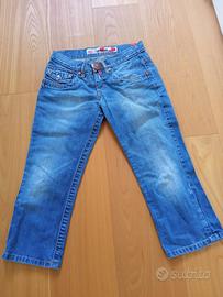 Jeans take two 3/4 ragazza taglia 27