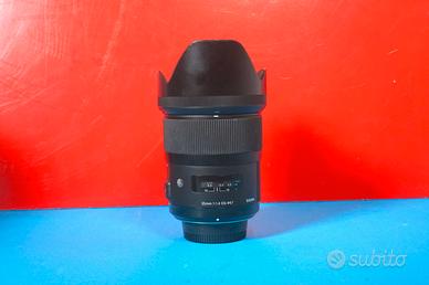 Sigma art 35mm f1.4 per nikon