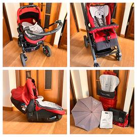 Ovetto/Navicella/Passeggino Janè con accessori