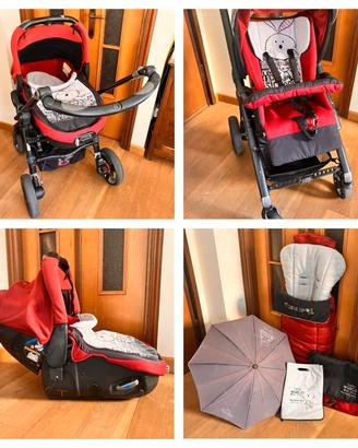 Ovetto/Navicella/Passeggino Janè con accessori